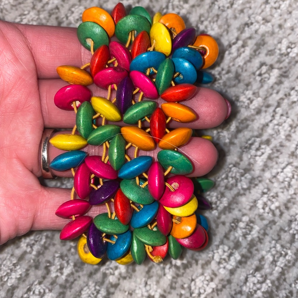 Handmade beaded bracelet from Africa